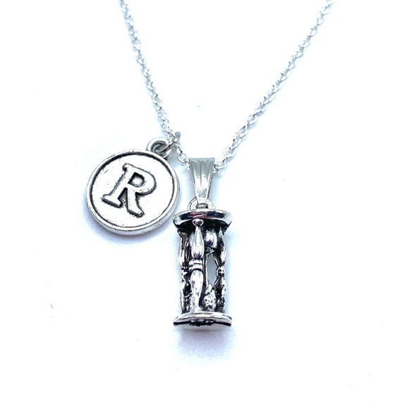 Hourglass Necklace Time In A Bottle - Picture 5 of 8